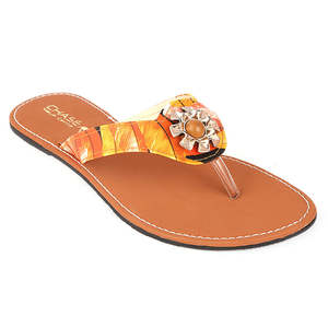 รองเท้าแตะผู้หญิง (KL-031) - สีมัสตาร์ด - Product Image 1