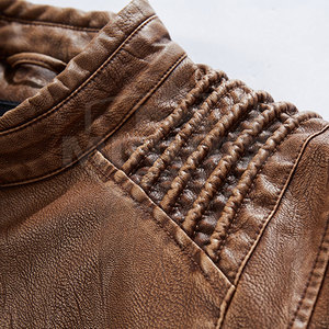 Most Popular <b>High</b> Quality Men <b>Leather</b> Jacket Pakistan Made <b>Top</b> Product <b>Leather</b> Jacket For Men - Product Image 5