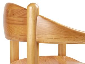 Silla de comedor con brazo de madera maciza de teca de diseño moderno para uso en interiores y exteriores con material de alta calidad y color natural - Product Image 6