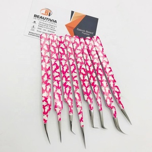 Wholesale Private Label Sustainable Steel False <b>Eyelash</b> <b>Applicator</b> with Pointed Tip Lash <b>Applicator</b> - Product Image 5