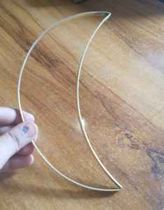 Anneau de compteur en laiton Golden Set Combo Pack Bullet Compteur de vitesse et ampèremètre Marque de jante en laiton - Product Image 4