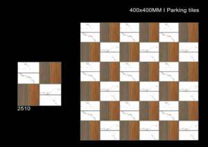 Carreaux de sol extérieurs en céramique mate de style moderne 40x40cm 400x400mm pour allées et parkings ouverts - Product Image 3