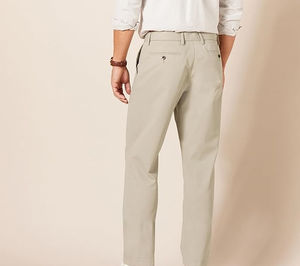 Pantalones Chinos de Hombre de Diseño Personalizado de Lujo, de Alta Calidad, de Lona, para Golf, de Secado Rápido, Ligeros, Lisos, de Corte Regular, Formales - Product Image 3