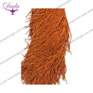 ลวดทองแดง GIMP โลหะฝรั่งเศสสำหรับงานปักสีส้มมะกอก - Product Image 1