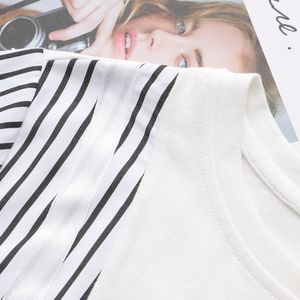 T-shirt surdimensionné en polyester 100% blanc de luxe lourd de style tendance T-shirt surdimensionné en polyester 100% blanc de luxe lourd - Product Image 3