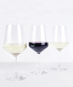 TQC Custom Glass Logo Wholesale Diamond Shape Wedding for <b>Wine</b> Glasses <b>Goblets</b> Handmade 201-300ml Luxury Tableware Use Christmas - Product Image 2