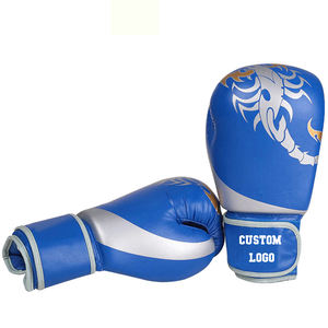 Guantes de Boxeo con Logotipo Personalizable de Fábrica en Oferta, Nuevos Guantes Transpirables de Cuero PVC/PU, Colores Personalizados HIBRA, Todos los Tamaños, Artes Marciales - Product Image 5