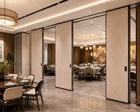 Solución de Interiores Comerciales con Sistema de Pared Acústica Operable para Proyectos de Gestión Flexible de Espacios en Edificios