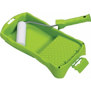 NLLE 100mm Roller Width <b>Paint</b> Set with 310 X 160 mm Tray and 28 mm <b>Frame</b> Length 6 mm Diameter Craft Supplies - Product Image 1