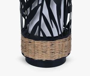 Lámpara de mesa de globo de acero de diseño, Base de mesa de madera artesanal, lámpara de mesa de madera artesanal, elegancia rústica, iluminación cálida, ecológica - Product Image 4