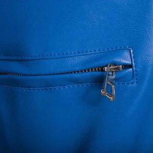 Concevez votre propre veste de moto en cuir pour homme pour l'hiver - Haute qualité, coupe-vent, imperméable, manches longues, doublure en polaire, service OEM - Product Image 6