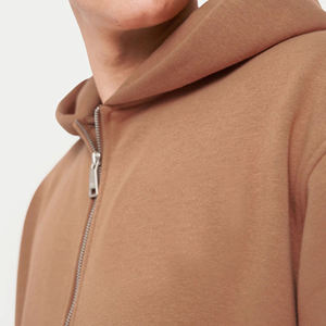 Venta al por mayor personalizado 100% algodón térmico de gran tamaño hombres sudaderas con capucha pantalones de chándal gota hombro bordado transpirable característica para el invierno - Product Image 5