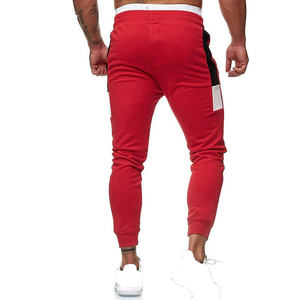 กางเกงวอร์มผู้ชายทรงขาบานผ้าแคนวาสโพลีเอสเตอร์ 100% ขายส่ง แบบลำลอง ทรงซ้อน 3 มิติ สำหรับผ้าฟลีซ แห้งเร็ว ระบายอากาศได้ดี - Product Image 2