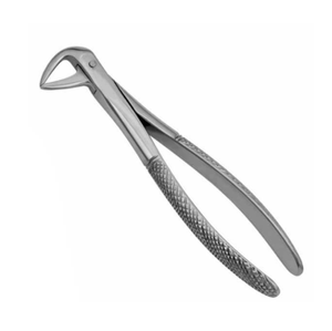 Fórceps de extracción dental manual de alta calidad, instrumento molar inferior de medio oro - Product Image 5