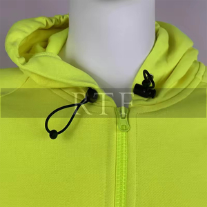 Ropa de trabajo de alta calidad para hombres con capucha Hi Vis reflectante seguridad trabajo construcción chaqueta sudor por crudo a fino - Product Image 6