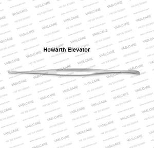 Elevador Howarth de doble extremo, 3,5mm, 6,3 m de ancho, longitud total, 200mm, herramienta de cirugía plástica Manual de acero inoxidable alemán, Vaslcare - Product Image 2