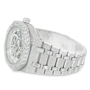 Montres-bracelets de luxe pour hommes, tendance, avec diamants en moissanite, à vendre auprès d'un fournisseur indien de premier plan - Product Image 3