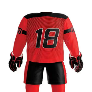 Uniforme de hockey sobre hielo de color sólido Uso deportivo Uniforme de hockey sobre hielo Nuevo diseño Uniforme de hockey sobre hielo transpirable - Product Image 4