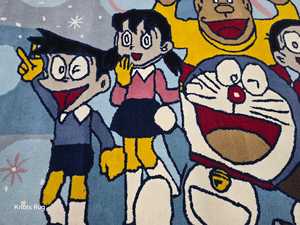 Tapis Tufté 4x4 Multicolore Fabriqué à la Machine Super Design Tufté Indien Artisans Tufté Disponible 8x10 9x12 10x14 12x15 - Product Image 3