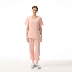 ชุดสครับสำหรับผู้หญิงเครื่องแบบพยาบาลพร้อมโลโก้ออกแบบได้ตามต้องการ - Product Image 4