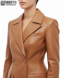 Nouveauté hiver 2025, best-seller, manteau long pour femme, élégant, longueur cheville, pardessus en tricot véritable, respirant - Product Image 5