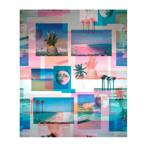 KVR 2024 de alta calidad, nuevos diseños florales digitales impresos, tela de impresión Digital 100D para ropa textil para exportación - Product Image 1