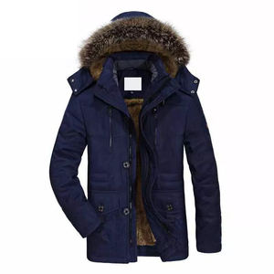 Chaquetas de Forro Polar con Capucha para Hombre, Estilo Otoño 2026, Cuello Alto de Lona, Ropa Casual de Exterior - Product Image 3