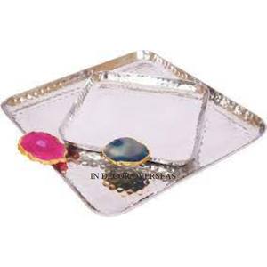 Aspecto llamativo, chapado en oro de alta calidad, de primera calidad Metal, hecho de forma ovalada más exigente, suministros de bandeja para servir chocolates - Product Image 6