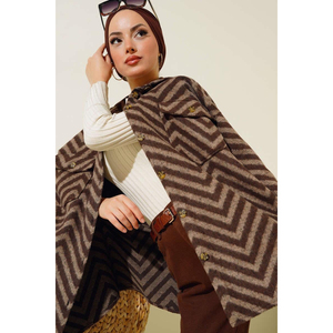 Nouvelle saison vêtements islamiques modestes pour femmes robe Abaya d'hiver caftan tunique Dubaï mode musulmane fabrication turque Options de grande taille - Product Image 4