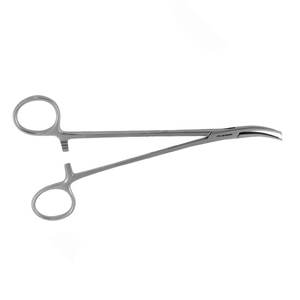 คีมจับหลอดเลือดฮัลสต์ดแบบโค้ง 12 ฟัน 18.0 ซม. สแตนเลส สำหรับผ่าตัด ควบคุมการห้ามเลือด - Product Image 2