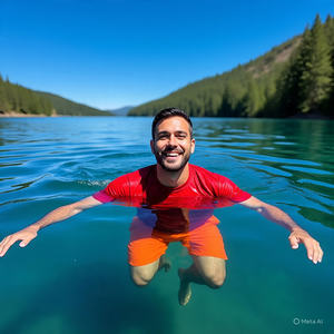 Hommes Natation rash guard pour le bain | natation Plage Plongée Chemise de bain Manches longues Rash Guards Maillots de bain ou Surf, Plongée - Product Image 5