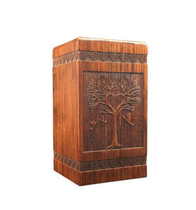 Urnas de Cremación de Madera Modernas para Adultos, Urnas Hechas a Mano para Hombre y Mujer, Urnas Decorativas - Product Image 1