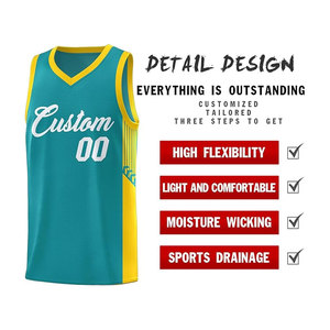 Personalizado de alta calidad de secado rápido de malla transpirable de transferencia de sublimación de impresión de talla grande frente ropa de baloncesto hombres adultos - Product Image 2