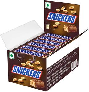 Barra de Snickers de alta calidad con caramelo y cacahuetes tostados cubiertos de chocolate, 24 barras x 50g al mejor precio - Product Image 6