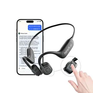 Fones de ouvido inteligentes com reconhecimento de voz, alto-falante inteligente, experiência de usuário, fones de ouvido chatgpt AI, fones de ouvido bt, fones de ouvido AI