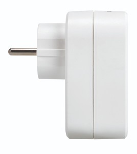 Adattatore con una uscita + ricarica rapida USB e USB-C, bianco, 30W 16A (Simon CL610306) - Product Image 2