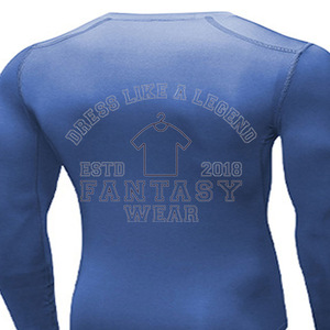 FANTASY WEAR OEM Camiseta de Compresión Deportiva Premium y con Logotipo Personalizado, de Secado Rápido y Transpirable para Hombre, con Certificación CE - Product Image 5