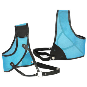 Protector de Pecho Ajustable de Malla de Nailon para Tiro con Arco, Protector de Tiro al Aire Libre para Caza con Arco y Tiro al Blanco, Equipo de Seguridad Deportivo - Product Image 4