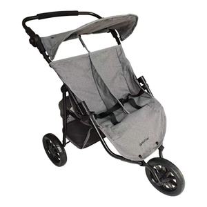 Cochecito de Juguete Doble de Lujo Apexcel para Muñecas, Carrito Combinado OEM ODM, Silla Alta para Bebés, Carrito Tándem para Muñecas de Plástico - Product Image 1