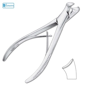 Rongeur manuel en acier inoxydable pour la coupe des os, certifié CE, instrument chirurgical de classe I pour la chirurgie générale - Product Image 1