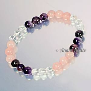 Bracelets en pierres précieuses de lave de la meilleure qualité avec pierre semi-précieuse en hématite directement fournis par le fabricant à vendre - Product Image 2