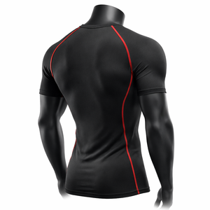 Camiseta de Compresión para Hombre, Secado Rápido, Ropa Deportiva para Gimnasio, Ajuste Ceñido, Manga Corta, para Entrenamiento y Running - Product Image 6