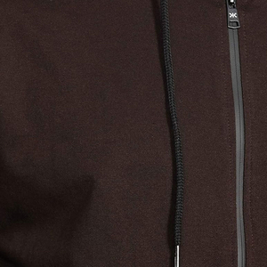 Sudadera con capucha y cremallera para deportes de invierno de alta calidad para hombre, chándal con estampado sólido, Jersey cálido para correr, gimnasio, ropa deportiva - Product Image 5