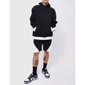 Comfortable Casual Hoodie with <b>Smart</b> Fit <b>Shorts</b> Set Perfect <b>for</b> Gym Fitness and Daily Wear Hoodie & <b>Shorts</b> Sets <b>for</b> <b>Men's</b> - Product Image 1