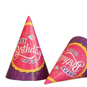 Çocuklar yetişkin doğum günü partisi şapka prens prenses doğum günü partisi dekorasyon kutlama satılık parti şapkaları taç kapaklar