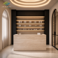 Rak Display LED untuk Furnitur Salon, Rak Display Parfum untuk Furnitur Luar Ruangan, Rak Display untuk Restoran, Rak Makeup Custom