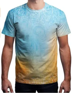 เสื้อยืดวินเทจแขนสั้นผ้าคอตตอน 100% ทรงหนา สำหรับผู้ชาย ลวดลายย้อมสีแบบแอซิดวอช พร้อมโลโก้แบบสั่งทำพิเศษ - Product Image 2