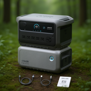 Station d'alimentation portable Anker SOLIX C2000 Gen 2 2048Wh avec batterie externe, onde sinusoïdale pure, panneau solaire MPPT, LiFePO4 - Product Image 2