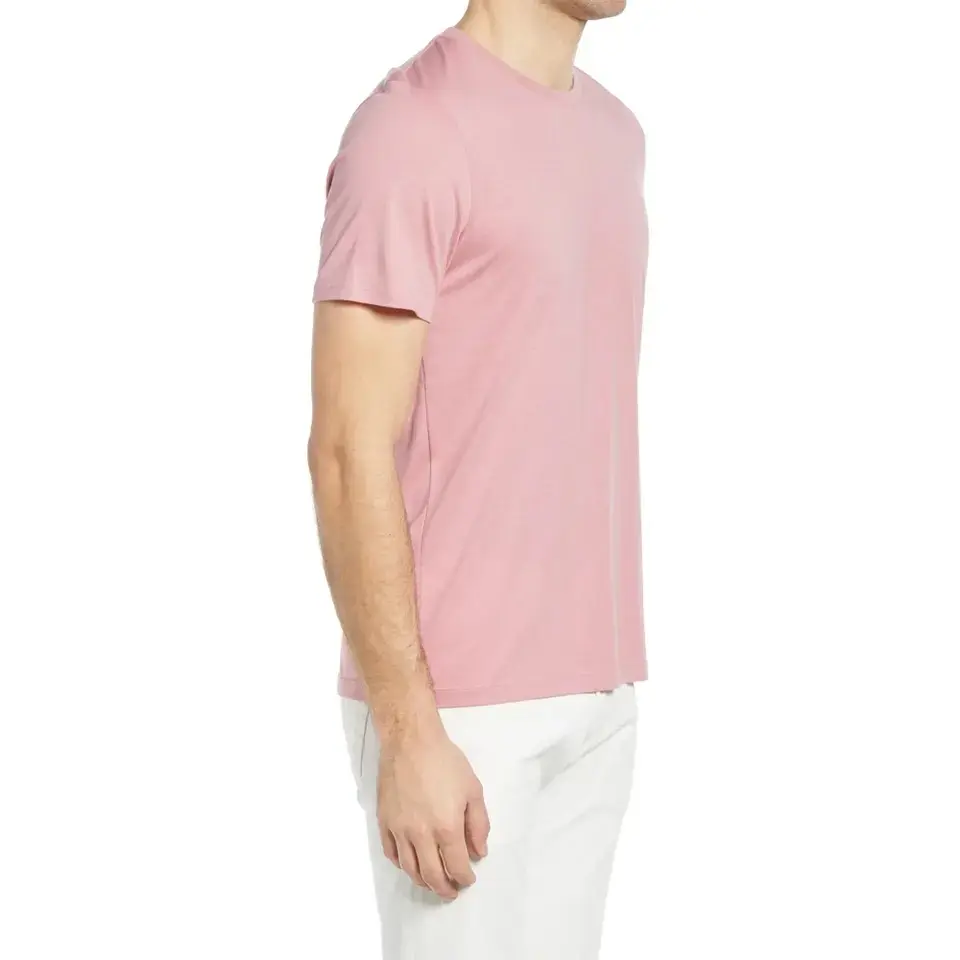 Venta al por mayor llano hombres Camiseta 100% algodón personalizado impresión camiseta Unisex blanco camiseta nueva Alta Calidad 2024