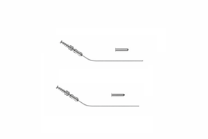 Tube d'aspiration chirurgical à angle de 30 degrés, 190 mm, base d'instruments chirurgicaux avec plusieurs tailles - Product Image 4